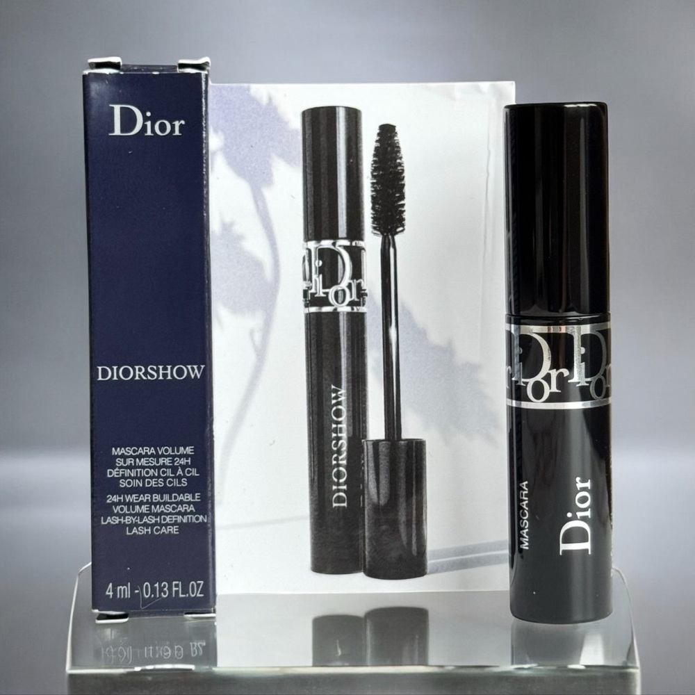 Christian Dior Diorshow Mini Mascara  - New in Box 😍090 Noir/Black Travel Size